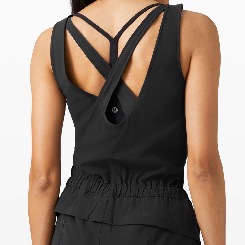 Lululemon Shift In Time Black Jumpsuit - Picture 13 of 13